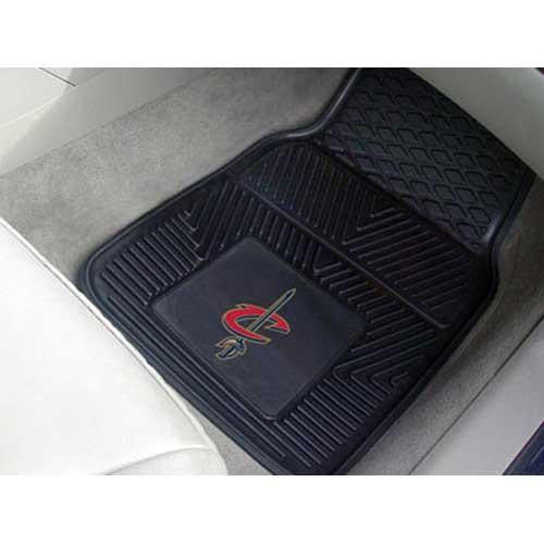 Cleveland Cavaliers NBA Heavy Duty 2-Piece Vinyl Car Mats (18x27)