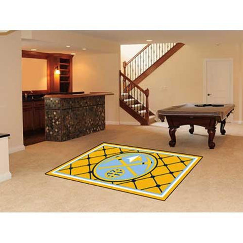 Denver Nuggets NBA 5x8 Rug (60x92)