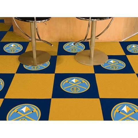 Denver Nuggets NBA Carpet Tiles (18x18 tiles)