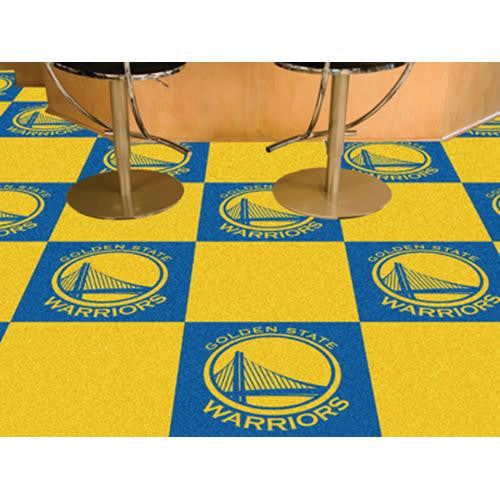 Golden State Warriors NBA Carpet Tiles (18x18 tiles)