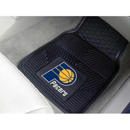 Indiana Pacers NBA Heavy Duty 2-Piece Vinyl Car Mats (18x27)