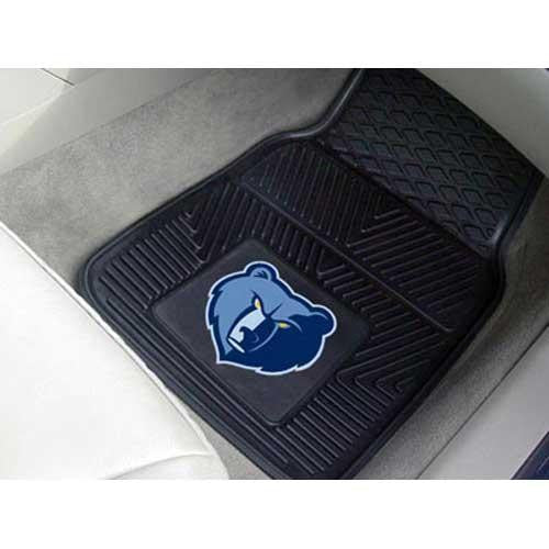 Memphis Grizzlies NBA Heavy Duty 2-Piece Vinyl Car Mats (18x27)