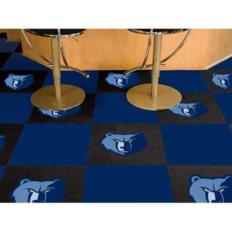 Memphis Grizzlies NBA Carpet Tiles (18x18 tiles)