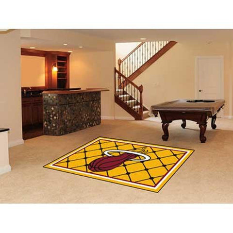 Miami Heat NBA 5x8 Rug (60x92)