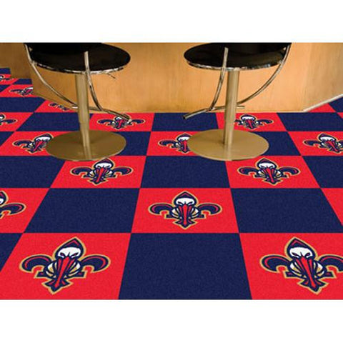 New Orleans Pelicans NBA Carpet Tiles (18x18 tiles)