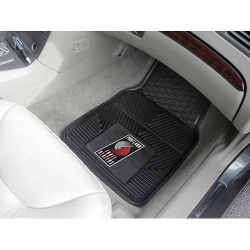 Portland Trail Blazers NBA Heavy Duty 2-Piece Vinyl Car Mats (18x27)