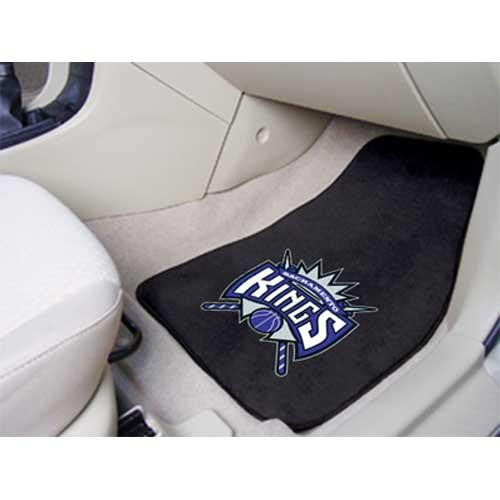 Sacramento Kings NBA 2-Piece Printed Carpet Car Mats (18x27)