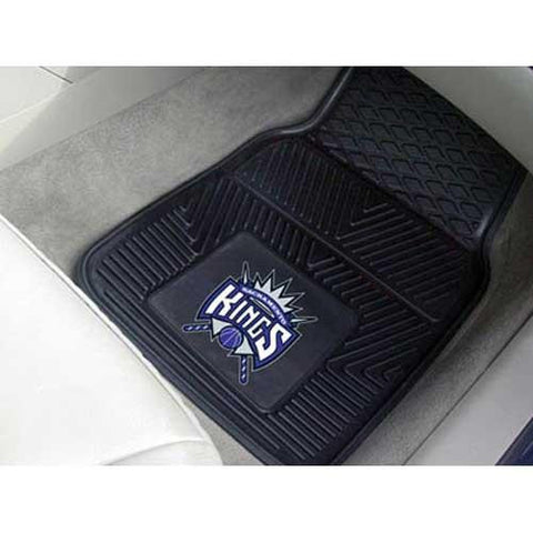 Sacramento Kings NBA Heavy Duty 2-Piece Vinyl Car Mats (18x27)