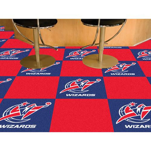 Washington Wizards NBA Carpet Tiles (18x18 tiles)