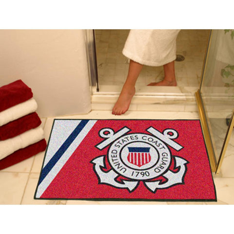 US Coast Guard Armed Forces All-Star Floor Mat (34x45)
