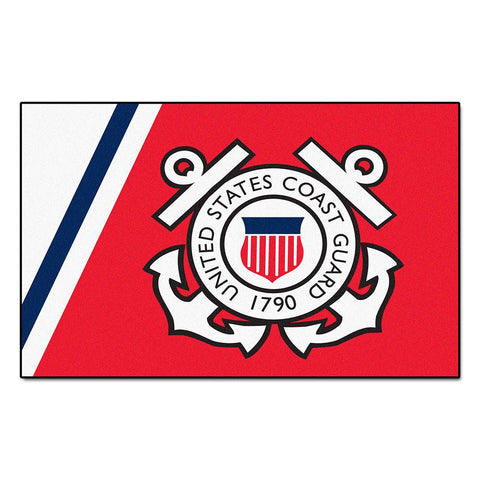 US Coast Guard Armed Forces 5x8 Rug (60x92)