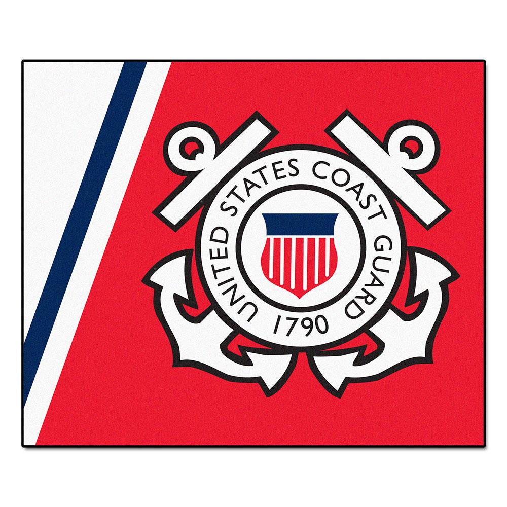 US Coast Guard Armed Forces Tailgater Floor Mat (5'x6')