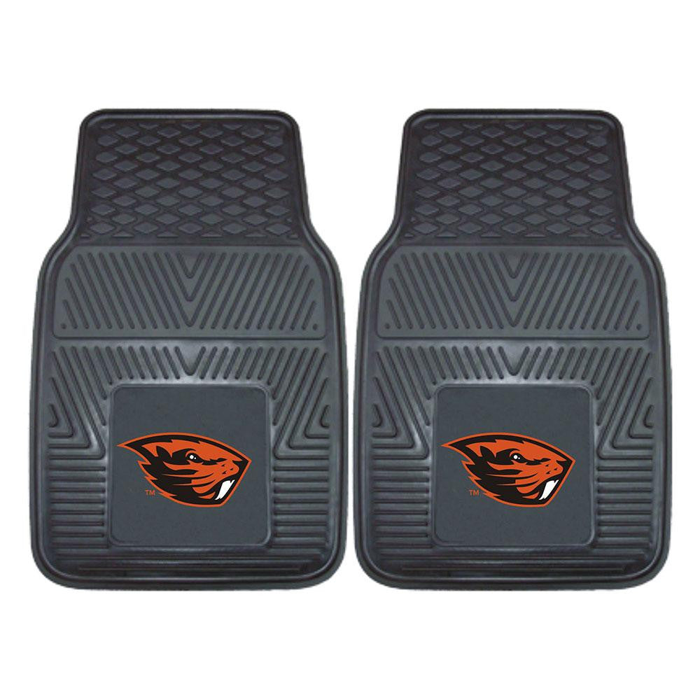 Oregon State Beavers NCAA Heavy Duty 2-Piece Vinyl Car Mats (18x27)