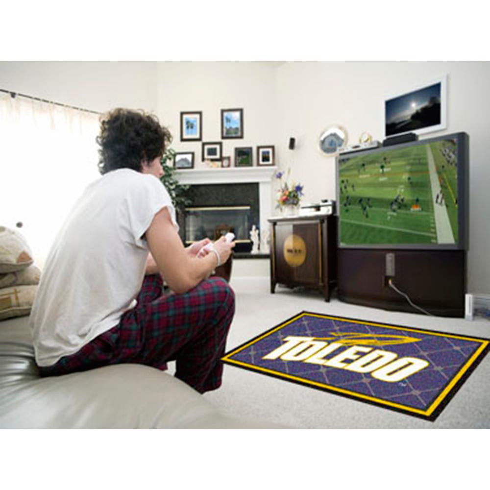 Toledo Rockets NCAA Floor Rug (4'x6')