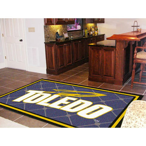 Toledo Rockets NCAA Floor Rug (5x8')