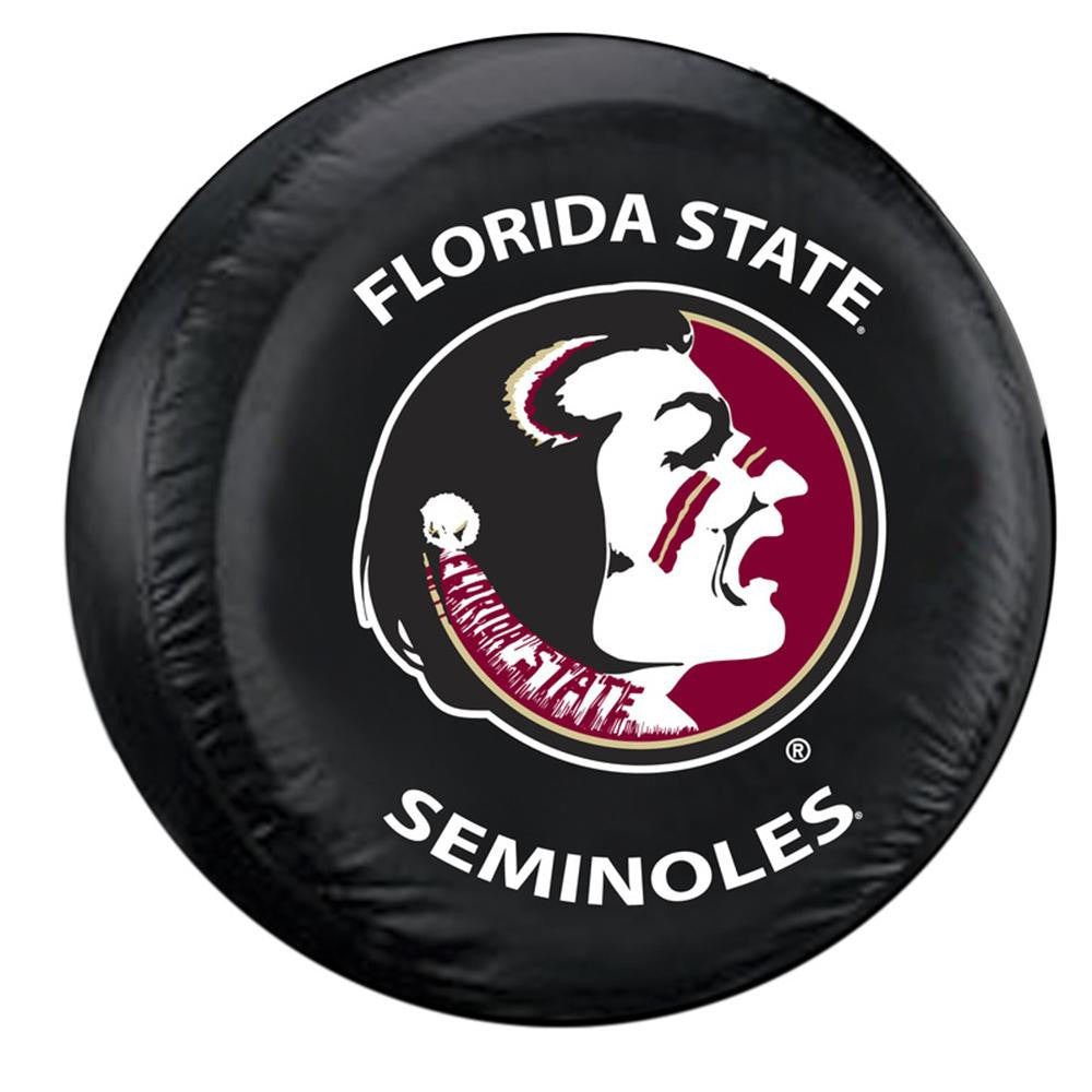 Florida State Seminoles NCAA Spare Tire Cover (Large) (Black)