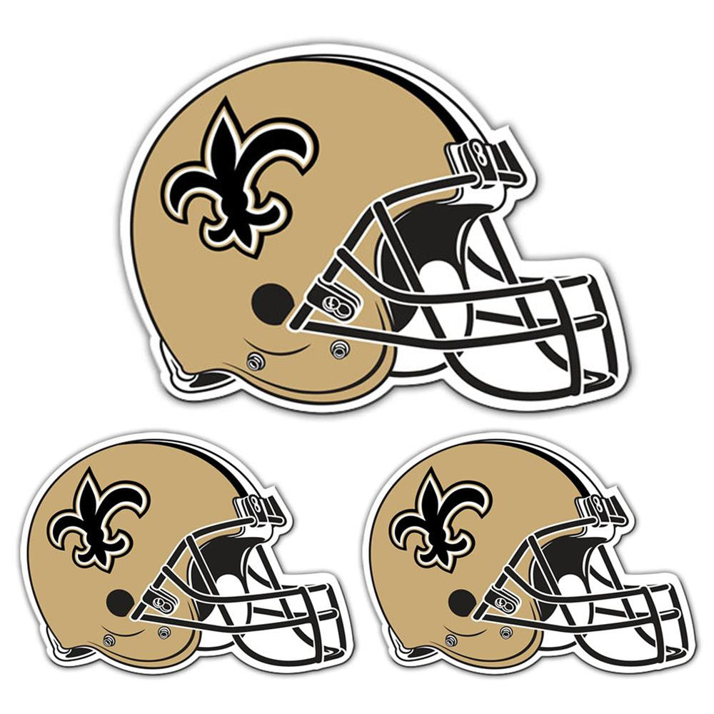 New Orleans Saints NFL Ultimate Car Magnet Kit (3Pc Set)