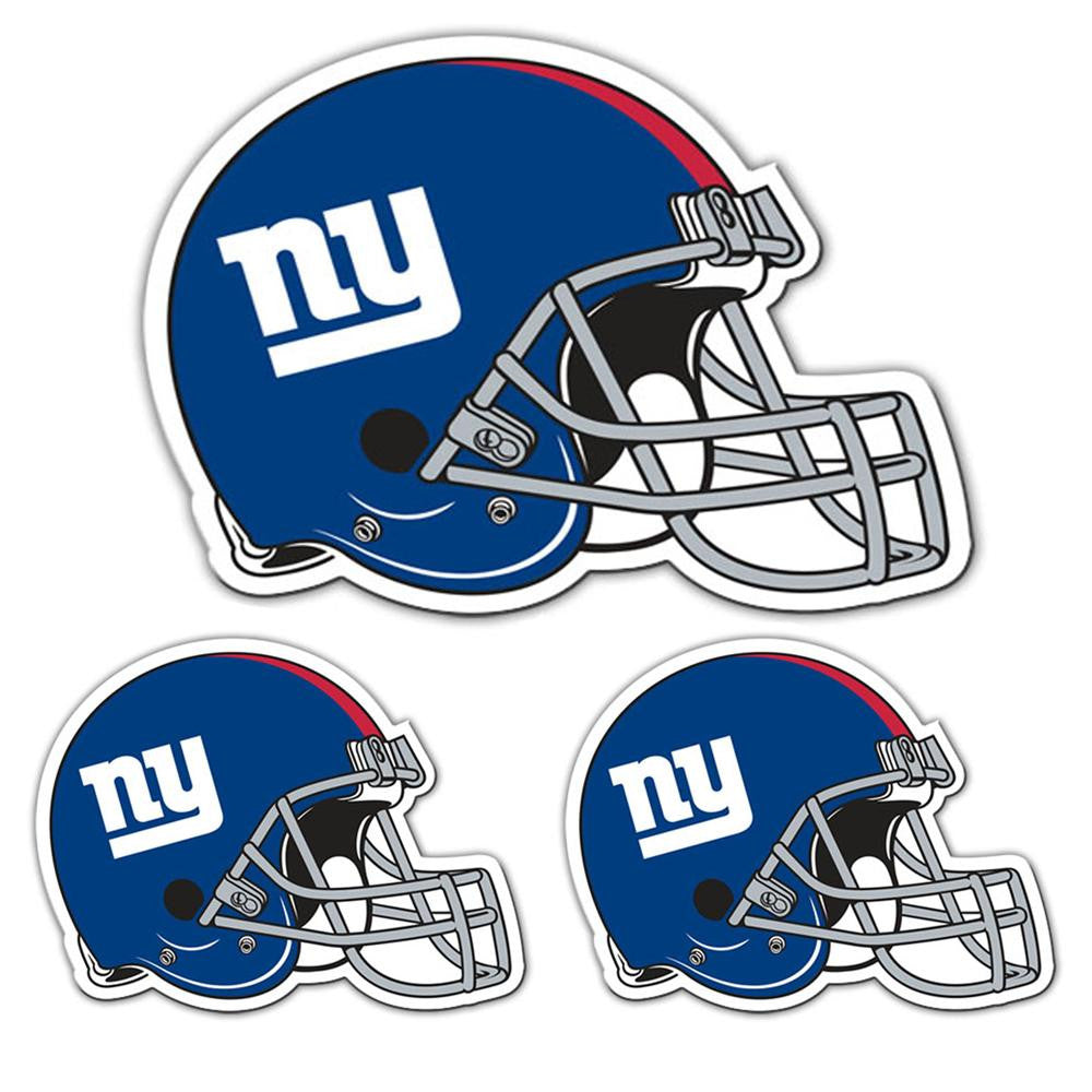 New York Giants NFL Ultimate Car Magnet Kit (3Pc Set)