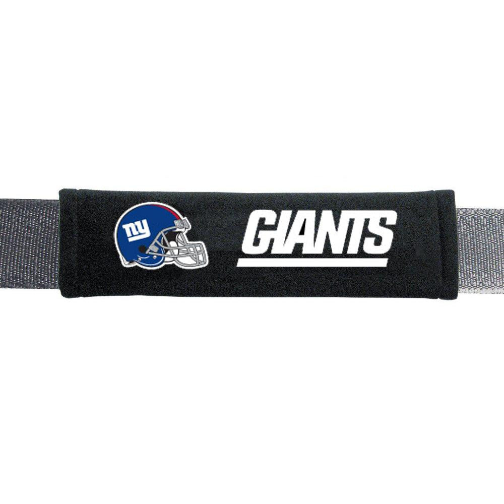 New York Giants NFL Seatbelt Pads (Set of 2)