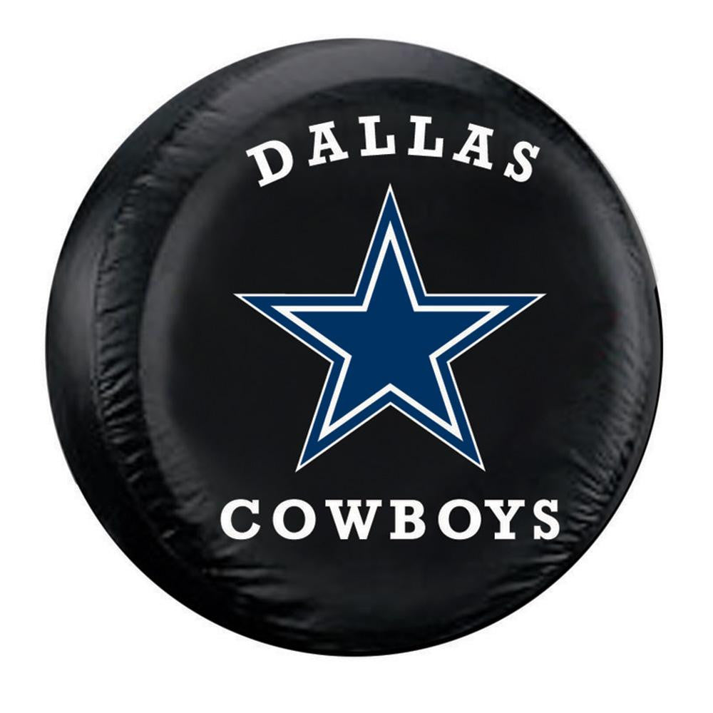 Dallas Cowboys NFL Spare Tire Cover (Large) (Black)