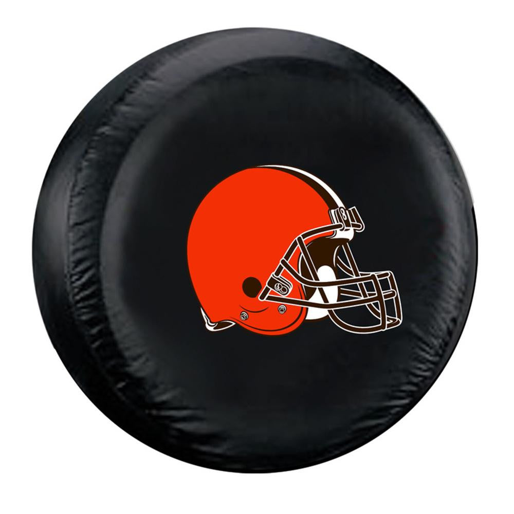 Cleveland Browns NFL Spare Tire Cover (Standard) (Black)