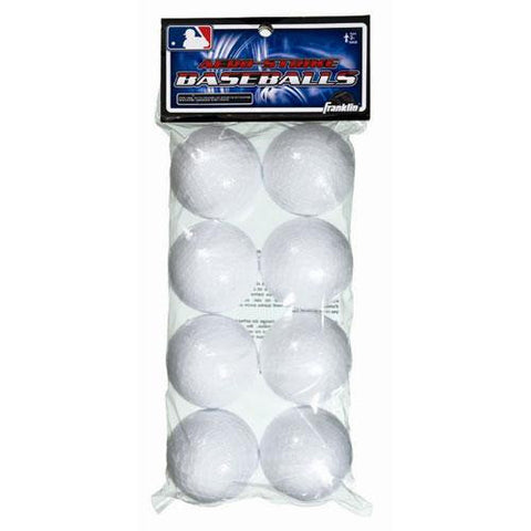 MLBe Plastic Baseballs 8Pk
