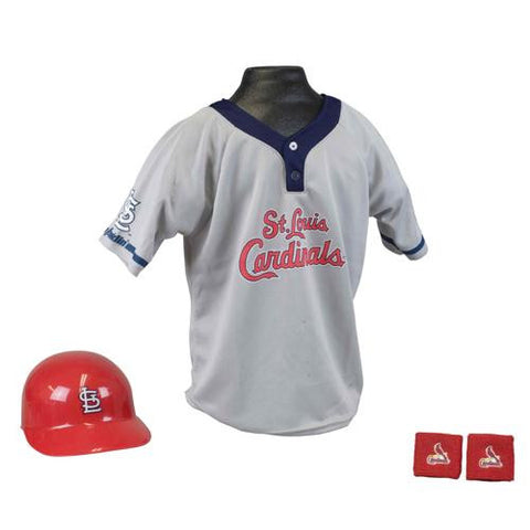 St. Louis Cardinals MLB Youth Helmet and Jersey Set