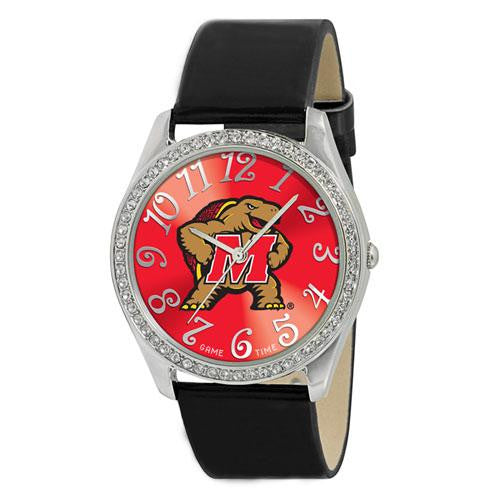 Maryland Terps NCAA Ladies Glitz Series Watch