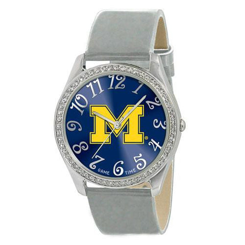 Michigan Wolverines NCAA Ladies Glitz Series Watch