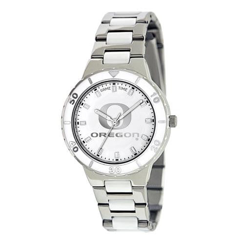 Oregon Ducks NCAA Ladies Pro Pearl Series Watch