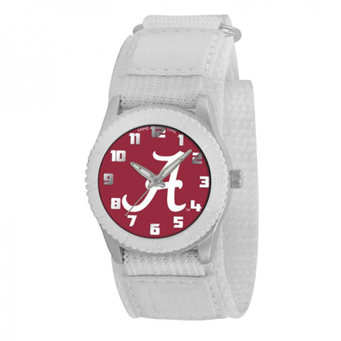 Alabama Crimson Tide NCAA Kids Rookie Series Watch (White)