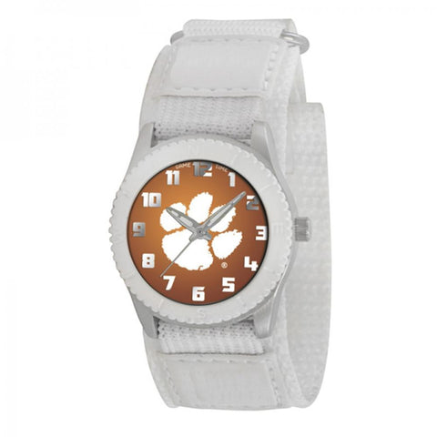 Clemson Tigers NCAA Kids Rookie Series Watch (White)