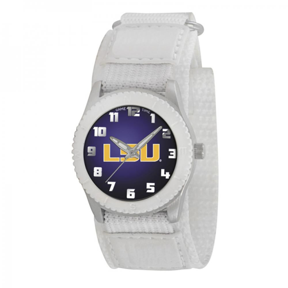 LSU Tigers NCAA Kids Rookie Series Watch (White)