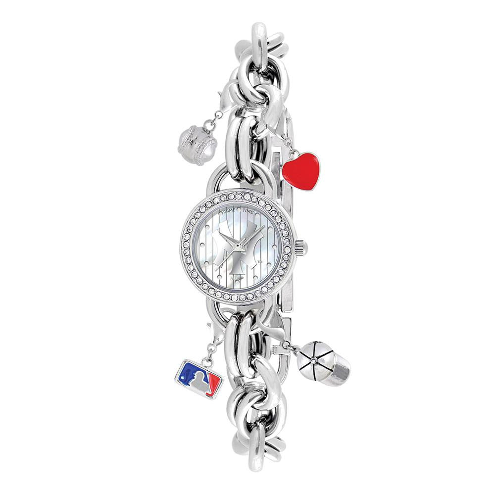 New York Yankees MLB Women's Charm Series Watch