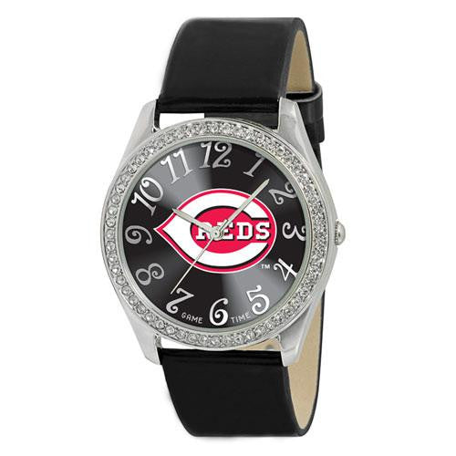 Cincinnati Reds MLB Ladies Glitz Series Watch