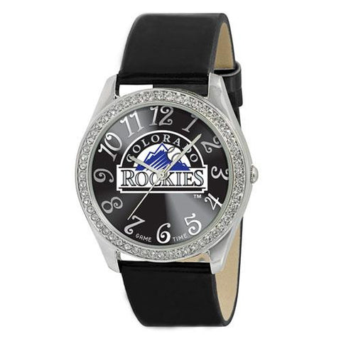 Colorado Rockies MLB Ladies Glitz Series Watch