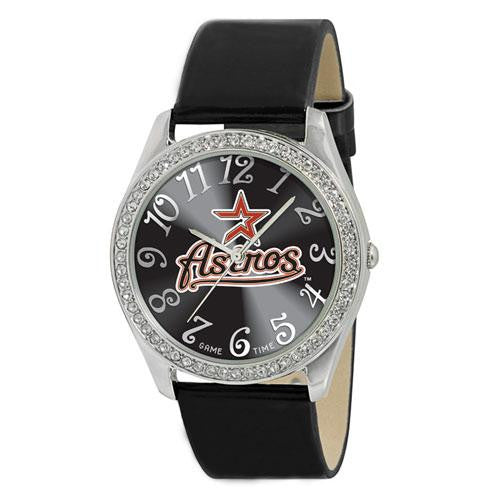 Houston Astros MLB Ladies Glitz Series Watch