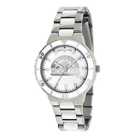 Colorado Rockies MLB Ladies Pro Pearl Series Watch