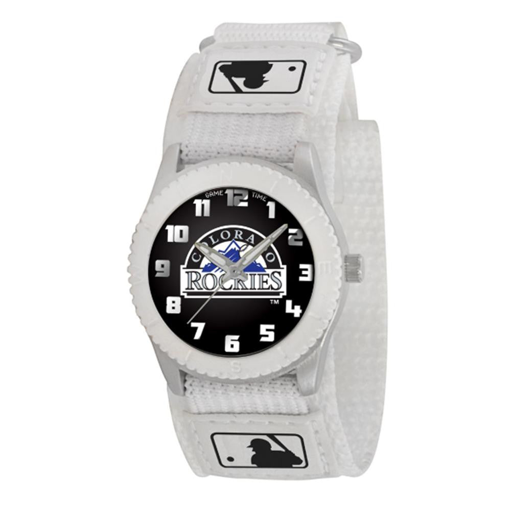 Colorado Rockies MLB Kids Rookie Series Watch (White)