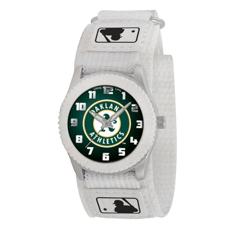 Oakland Athletics MLB Kids Rookie Series Watch (White)