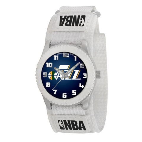 Utah Jazz NBA Kids Rookie Series Watch (White)