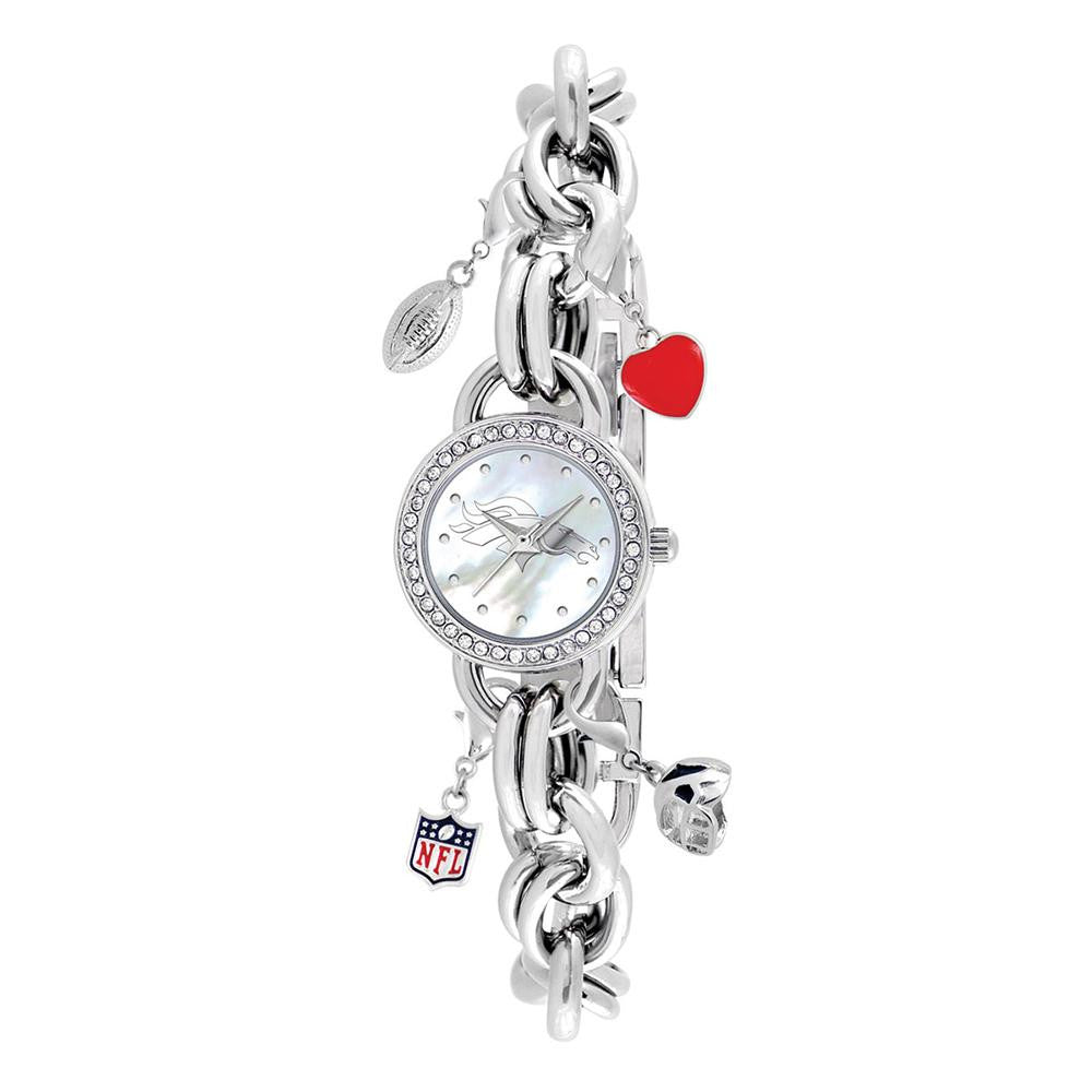 Denver Broncos NFL Women's Charm Series Watch