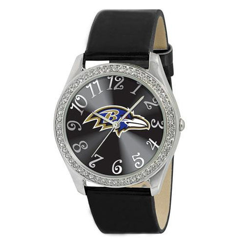 Baltimore Ravens NFL Ladies Glitz Series Watch