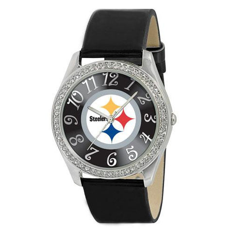 Pittsburgh Steelers NFL Ladies Glitz Series Watch