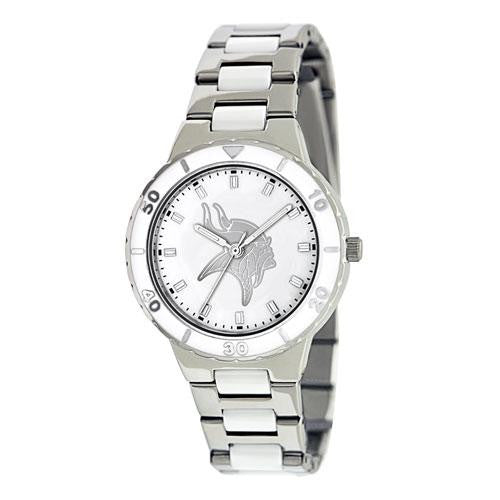 Minnesota Vikings NFL Ladies Pro Pearl Series Watch