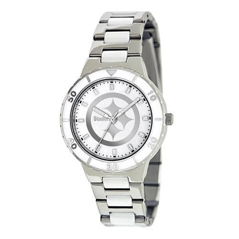 Pittsburgh Steelers NFL Ladies Pro Pearl Series Watch