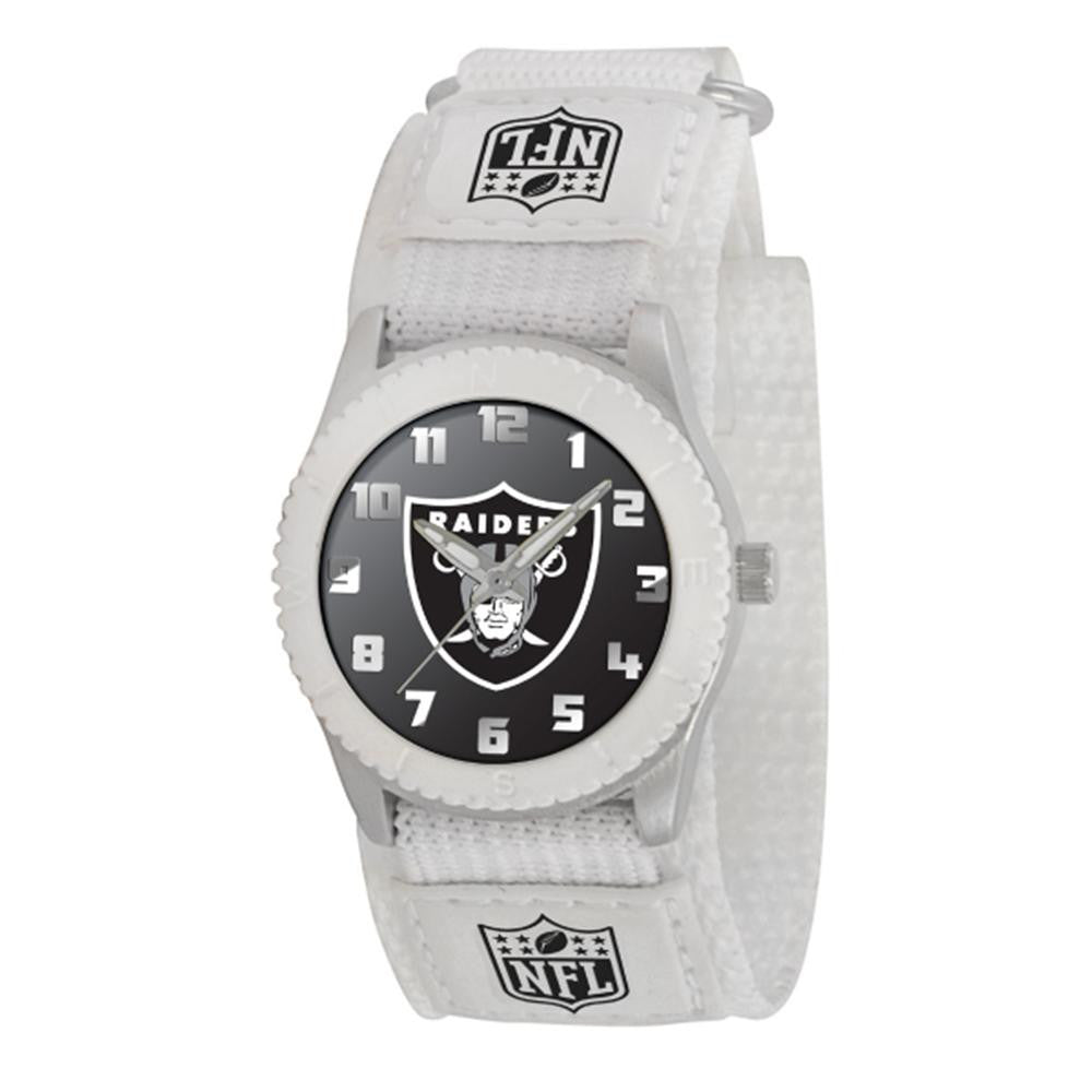 Oakland Raiders NFL Kids Rookie Series Watch (White)