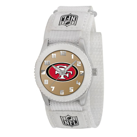 San Francisco 49ers NFL Kids Rookie Series Watch (White)