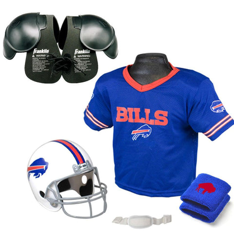 Buffalo Bills Youth NFL Ultimate Helmet and Helmet and Jersey Set