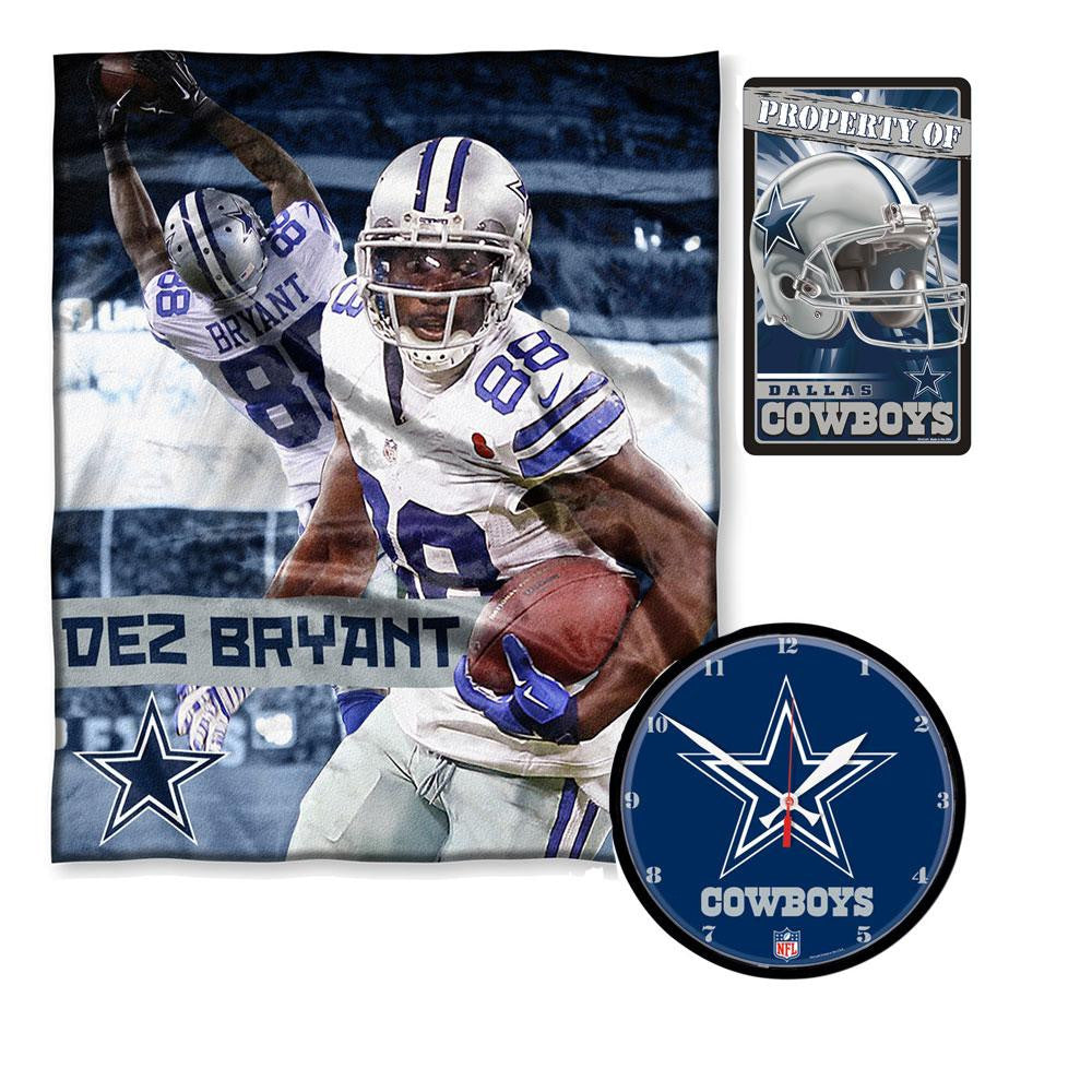 Dallas Cowboys NFL Dez Bryant Bedroom Decor 3pc Set